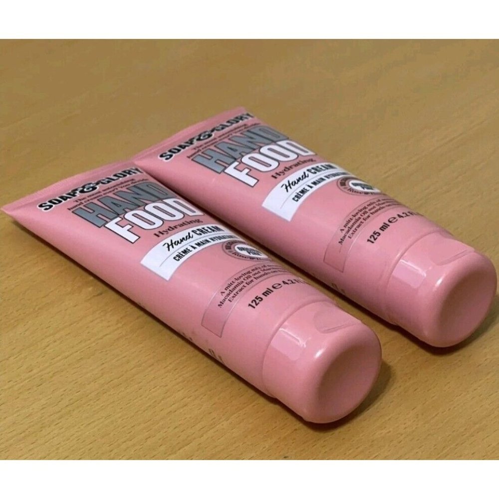 2x Soap & Glory Hand Food Hydrating Hand Cream 4.2 fl. oz. 5045098964594 NEW